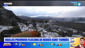 Var : retour en images sur les premières chutes de la neige de la saison 