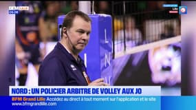 Nord: un policier arbitre de volley aux Jeux olympiques 
