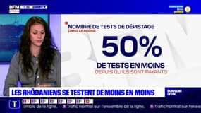 Les Rhôdaniens se testent de moins en moins