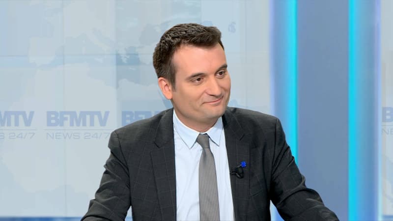 Florian Philippot, vice-président du Front national, sur BFMTV le 20 février 2017.