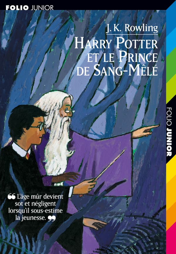 La couverture d'origine de "Harry Potter et le prince de sang-mêlé"