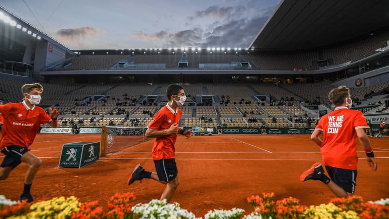 Roland-Garros quand la nuit tombe