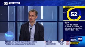 La Data Room : 50%  = la moitié des emplois d’"entrée en carrière" de cols blancs pourraient être éliminés dans 5 ans - 16/01