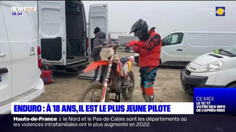 Pas-de-Calais: un lycéen participe à l'Enduropale en soutenant une association