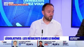 Législatives 2022: Thomas Gassilloud (Ensemble) se dit "heureux" d'être réélu dans la 10e circonscription du Rhône