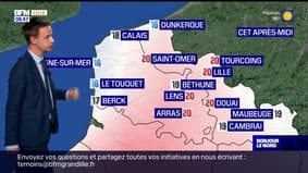 Météo Nord-Pas-de-Calais: des orages dans les terres et du soleil sur le littoral, 20°C à Lille et 18°C à Calais