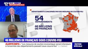 Covid-19 : 46 millions de Français sous couvre-feu - 22/10