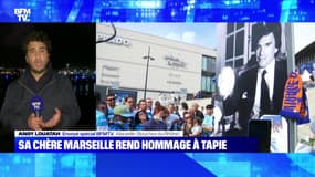 Sa chère Marseille rend hommage à Bernard Tapie - 03/10