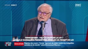 Terrorisme : faut-il durcir la loi ?  Henri Leclerc, président d'honneur de la Ligue des Droits de l'Homme, dénonce "un problème d'équilibre et des mesures extrêmement restrictives de libertés"