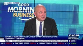 Euronext rachète la bourse de Milan pour 4,3 milliards d'euros: "ce prix reflète la qualité de l'actif et la transformation qu'il permet pour notre groupe" selon le PDG d'Euronext 