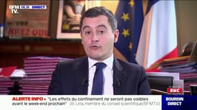 Confinement: "L'heure n'est pas à la polémique (...) L'Etat fonctionne" affirme Gérald Darmanin