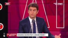 Gabriel Attal dans les "Grandes Gueules" le 24 mars 2022