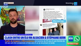 Le conseiller régional (RN) Christian Zimmermann raconte un échange avec Stéphane Bern, ce dernier dément toute discussion