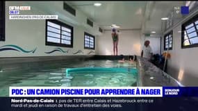 Pas-de-Calais: un camion piscine pour apprendre à nager