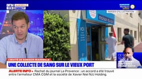 Marseille: l'EFS alerte sur des stocks fragiles et explique être "en alerte en permanence"