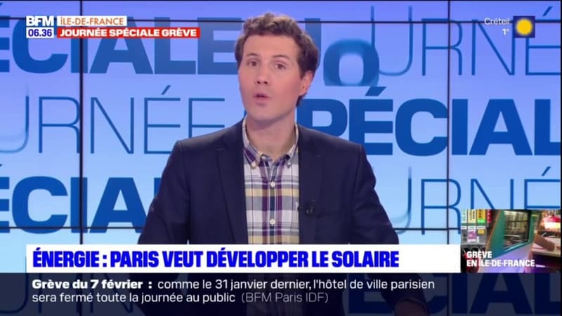 Énergie: des panneaux solaires sur les toits des bâtiments publics parisiens