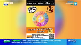Sortie : Match d'impro à Gap - La météo de Colas du vendredi 7 novembre 2025