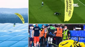France - Allemagne : "L'ULM de Greenpeace a frôlé le banc des Bleus" raconte Mohamed Bouhafsi