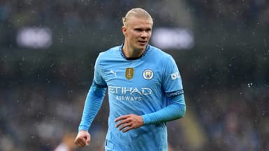 L'attaquant de Manchester City Erling Haaland