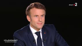 Emmanuel Macron sur France 2 le 26 octobre 2022