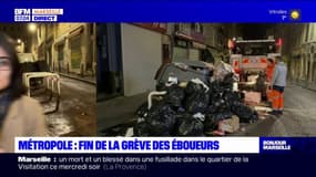 Fin de la grève des éboueurs à Marseille