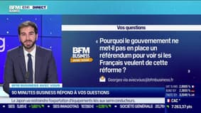 BFM Business avec vous : Pourquoi ne pas augmenter la durée du travail hebdomadaire plutôt que retarder l'âge de départ à la retraite ? - 31/03