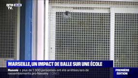 À Marseille, un impact de balle retrouvé sur une école