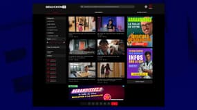 Capture d'écran du site internet annexe du Sidaction dédié entièrement aux adolescents. Le site, reprenant les codes du porno, a pour principal objectif d'éduquer à la sexualité. 