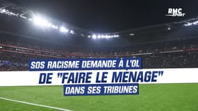 Incidents OL-OM : SOS Racisme appelle l'OL à "faire le ménage dans ses tribunes"