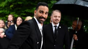 Adil Rami lors des Trophées UNFP, à Paris le 19 mai 2019