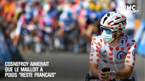 Tour de France : Cosnefroy vit ses dernières heures avec le maillot à pois mais aimerait qu'il "reste Français"