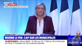 Marine Le Pen: "Notre volonté est de parvenir au pouvoir"