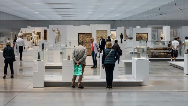The Time Gallery du Louvre-Lens Museum, 21 septembre 2022 à l'objectif The Time Gallery du Louvre-Lens Museum, 21 septembre 2022 à l'objectif
