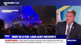 Célébrations de la mort de Jean-Marie Le Pen: Louis Aliot (maire RN de Perpignan) dénonce "l'intolérance systématique" de la gauche et de l'extrême gauche