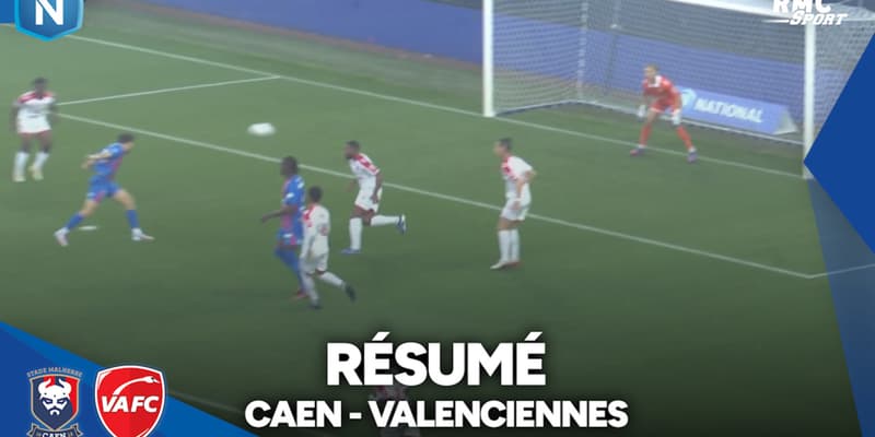 Résumé : Caen a-t-il retrouvé la victoire face à Valenciennes ? (National)