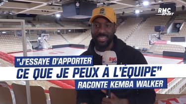 Basket / Monaco : "J'essaye d'apporter ce que je peux à l'équipe" raconte Walker