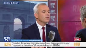 François de Rugy: "Nous ne voulons pas que ce soit simplement un grand débat national. Ni même à l'échelle des régions. Il faudrait aller à l'échelle de bassins de vie."