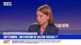 Crise politique: "Faire alliance avec la France Insoumise, on l'a toujours dit, c'est non", insiste Aurore Lalucq, députée européenne Place Publique
