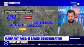 Manifestations anti-pass sanitaire: le dispositif de sécurité à Paris