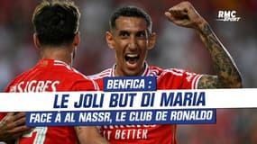 Benfica : Le joli but de Di Maria face à Al Nassr, le club de Ronaldo