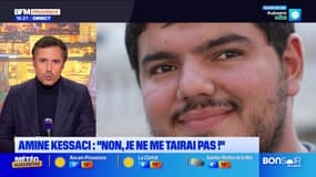 "Non, je ne me tairai pas", Amine Kessaci s'exprime après la mort de son frère à Marseille