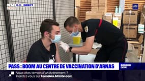 Pass sanitaire : boom au centre de vaccination d'Arnas