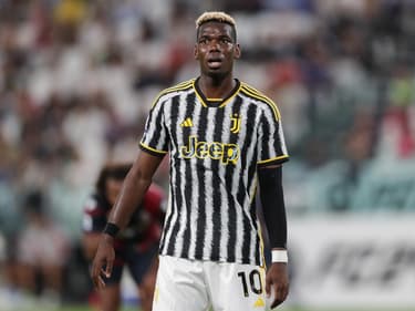 Paul Pogba le 27 août avec la Juventus.