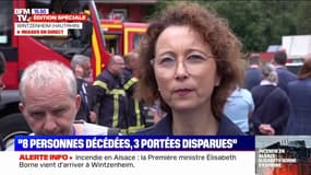 Incendie en Alsace: les victimes étaient "des handicapés mentaux légers encadrés" décrit Nathalie Kielwasser, vice-procureure de Colmar