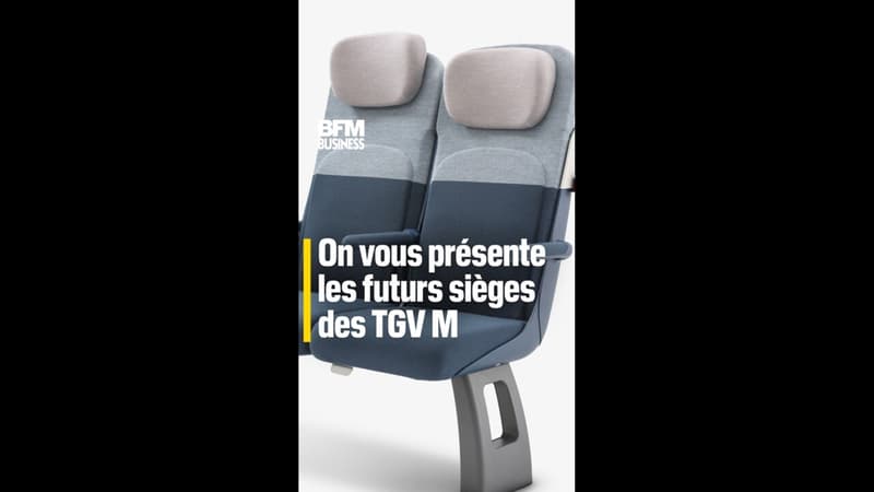 Voici les futurs sièges des TGV M
