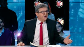 Jean-Luc Mélenchon sur BFMTV, le dimanche 2 décembre.