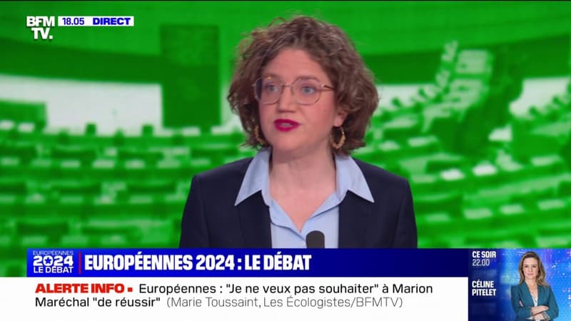 Marie Toussaint, au sujet de Marion Maréchal: Je ne veux pas lui souhaiter de réussir
