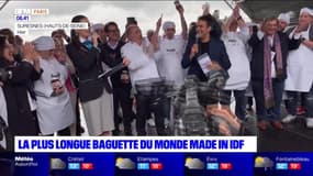 Hauts-de-Seine: le record du monde de la plus grande baguette de pain battu à Suresnes dimanche