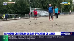 Hautes-Alpes: le 49e critérium bouliste de Gap s'achève ce lundi