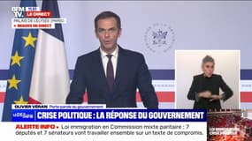 Loi immigration rejetée: Olivier Véran dénonce une "majorité de refus" et annonce que le gouvernement "convoquera une commission mixte paritaire"